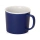 Матовая кружка Nancy 360 мл цветная снаружи, белая внутри, синий