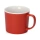 Матовая кружка Nancy 360 мл цветная снаружи, белая внутри, красный