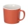 Матовая кружка Nancy 360 мл цветная снаружи, белая внутри, коралловый