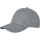 Бейсболка Davis, 6 панелей, серый
