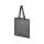 Эко-сумка Pheebs из переработанного хлопка, плотность 210 г/м2, черный меланж