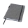 Блокнот Orin, формат А5, из переработанного ПЭТ, серый яркий
