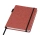 Блокнот Orin, формат А5, из переработанного ПЭТ, красный кирпичный