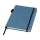 Блокнот Orin, формат А5, из переработанного ПЭТ, синий