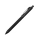 Ручка пластиковая шариковая "Clip", софт-тач, черный
