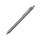 Ручка пластиковая шариковая "Clip", софт-тач, серый