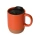 Кружка Denpasar с пробковым дном и крышкой, цветная с двух сторон, оранжевый