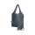 Складная эко-сумка Sabia из вторичного ПЭТ, угольный