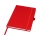 Блокнот Honua форматом A5 из переработанной бумаги с обложкой из переработанного ПЭТ, красный