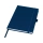 Блокнот Honua форматом A5 из переработанной бумаги с обложкой из переработанного ПЭТ, темно-синий
