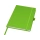 Блокнот Honua форматом A5 из переработанной бумаги с обложкой из переработанного ПЭТ, зеленый лайм