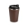 Термокружка CAFe COMPACT, 380 мл, коричневый