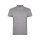 Рубашка поло "Star" мужская, серый меланж