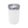 Bello, стеклянная кружка объемом 420 мл с внешней стенкой из переработанного пластика, белый