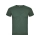 Футболка "Fox" мужская, меланжевый бутылочно-зеленый
