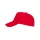 Бейсболка "Uranus" унисекс, красный