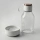 Бутылка для воды 2-в-1 «Dog Bowl Bottle» со съемной миской для питомцев, 1500 мл, белый