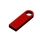 USB 2.0-флешка на 32 Гб с мини чипом и круглым отверстием, красный