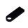 USB 2.0-флешка на 64 Гб с мини чипом и круглым отверстием, черный