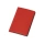 Обложка для паспорта с RFID защитой отделений для пластиковых карт "Favor", красная/серая
