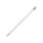 Шестигранный карандаш с ластиком "Presto", белый