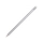 Шестигранный карандаш с ластиком "Presto", серебряный