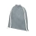 Рюкзак со шнурком Tenes из хлопка плотностью 140 г/м2, серый