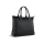 Сумка-шоппер BUGATTI Elsa, чёрная, воловья кожа/полиэстер, 46х11х31,5 см