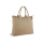 Сумка-шоппер BUGATTI Elsa, песочного цвета, воловья кожа/полиэстер, 46х11х31,5 см