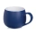 Кружка круглой формы Verlo, 410мл, нейви