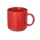 Кружка матовая Rita, 410мл, красный