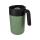Кружка Nordia объемом 400 мл из переработанных материалов с двойными стенками, зеленый яркий