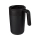 Кружка Nordia объемом 400 мл из переработанных материалов с двойными стенками, черный