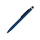 Ручка-стилус пластиковая шариковая «Poke», синий/черный