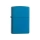 Зажигалка ZIPPO Classic с покрытием Sapphire™, латунь/сталь, синяя, глянцевая, 38x13x57 мм