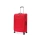 Чемодан TORBER Brosno, красный, нейлон 600D, 48 х 22 х 78 см, 85 л