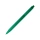 Одноцветная шариковая ручка Chartik из переработанной бумаги с матовой отделкой, зеленый
