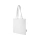 Эко-сумка Madras объемом 7 л из переработанного хлопка плотностью 140 г/м2, белый