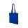 Эко-сумка Madras объемом 7 л из переработанного хлопка плотностью 140 г/м2, ярко-синий