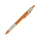 Ручка шариковая HANA из пшеничного волокна, бежевый/апельсин