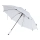 Зонт трость 23" Niel из переработанного ПЭТ-пластика, полуавтомат - Белый
