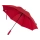 Зонт трость 23" Niel из переработанного ПЭТ-пластика, полуавтомат - Красный