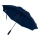 Зонт трость 23" Niel из переработанного ПЭТ-пластика, полуавтомат - Темно - синий