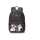 Рюкзак TORBER GRAFFI, серый с карманом черно-белого цвета, полиэстер, 44 х 31 х 18 см