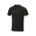 Borax Мужская футболка с короткими рукавами из переработанного полиэстера, сертифицированного согласно GRS - сплошной черный