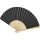 Carmen веер - сплошной черный