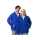 Толстовка оверсайз с капюшоном на молнии «Monaco», синий классический