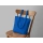 Сумка Clip из хлопка 340 г/м2 с застежкой из экокожи, синий