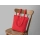 Сумка Clip из хлопка 340 г/м2 с застежкой из экокожи, красный