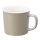 Матовая кружка Nancy 360 мл цветная снаружи, белая внутри, бежевый